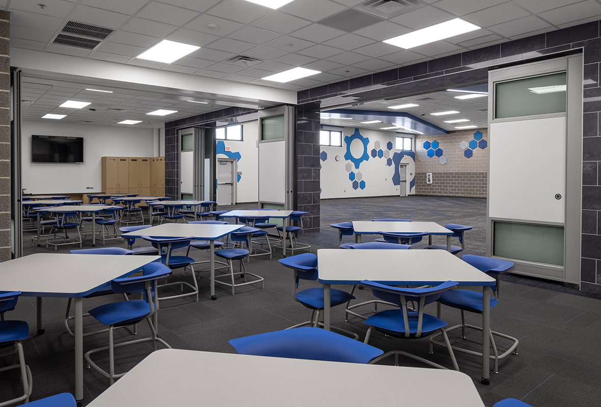 Gallery Cross Timbers Elementary School J+J Flooring Group