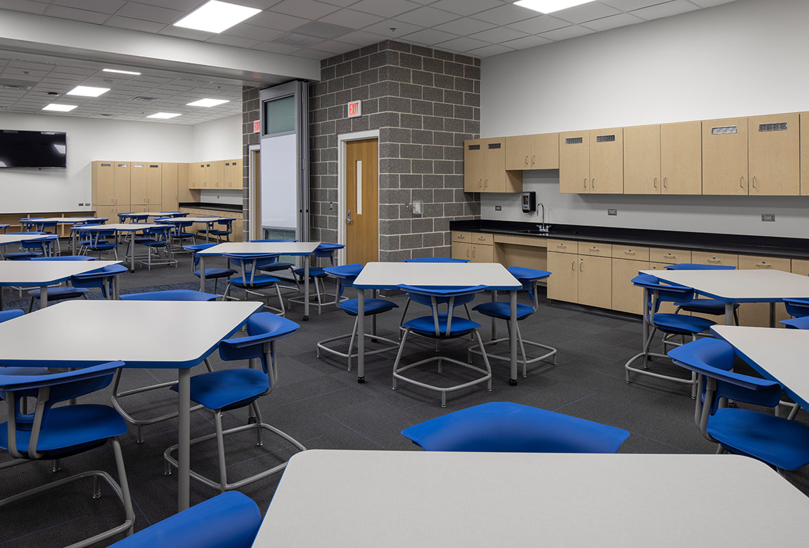Gallery Cross Timbers Elementary School J+J Flooring Group